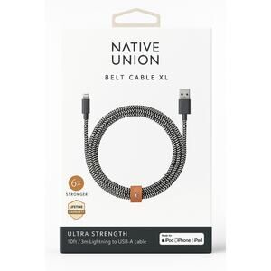 Native Union Belt Cable XL – Zebra